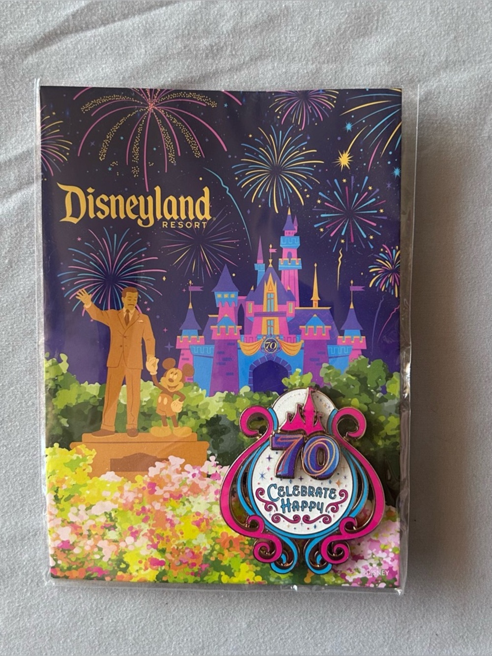 Disneyland 70th Anniversary Pin